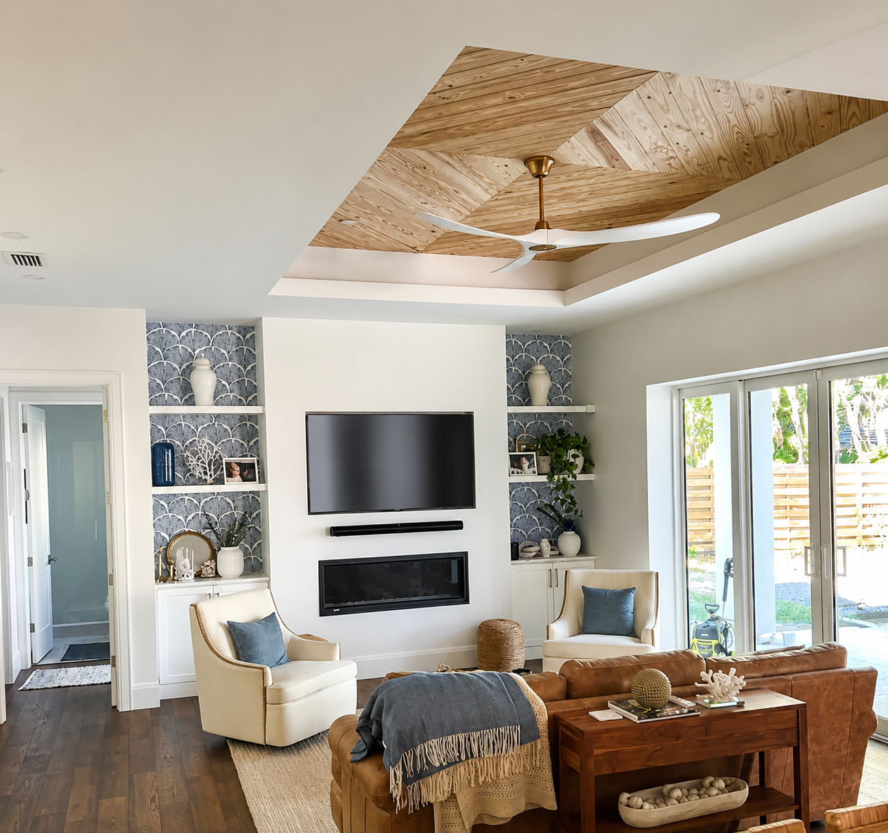 Modern Fire Restoration Interior