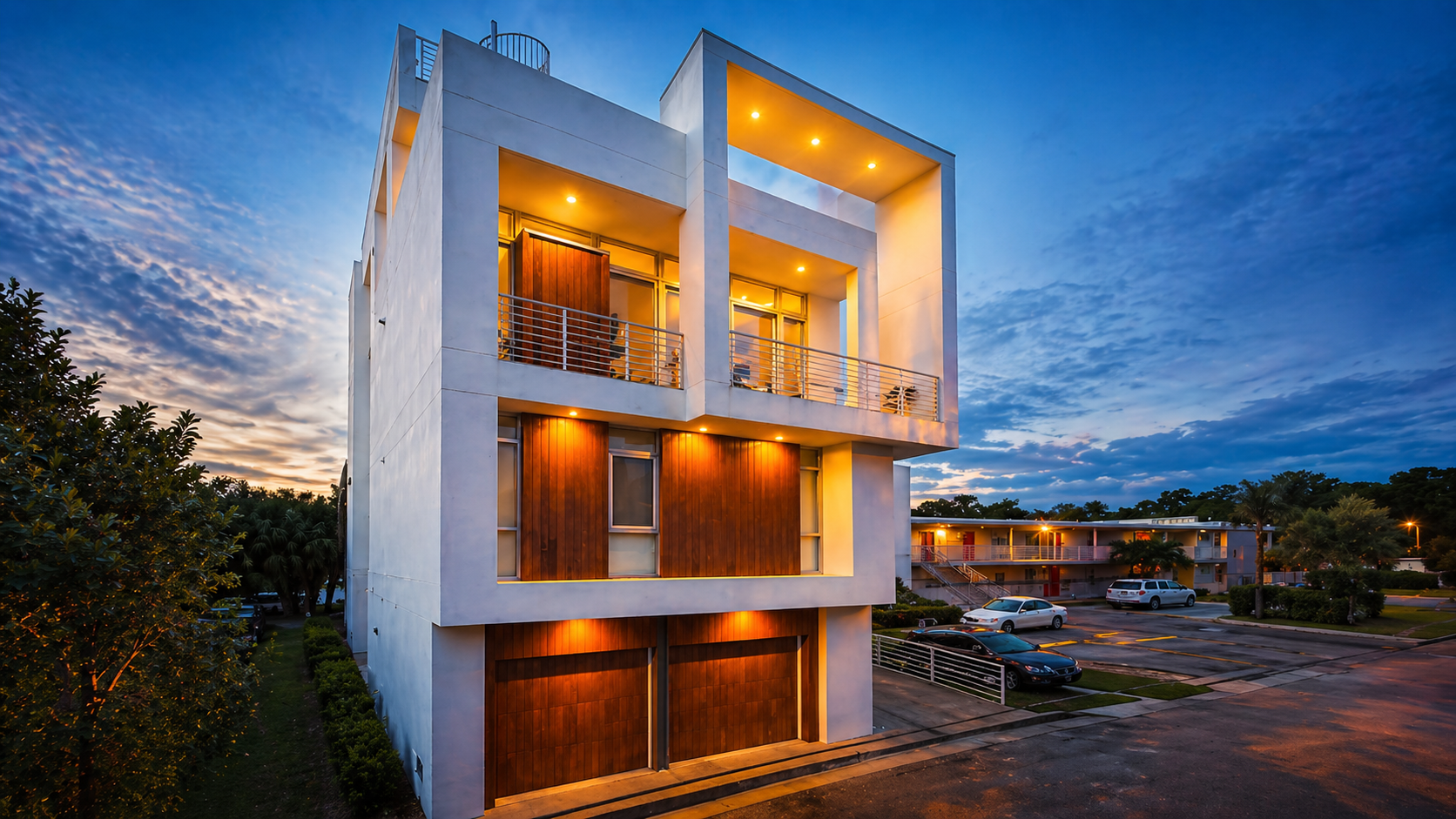 Modern Vertical Addition in Downtown Sarasota.