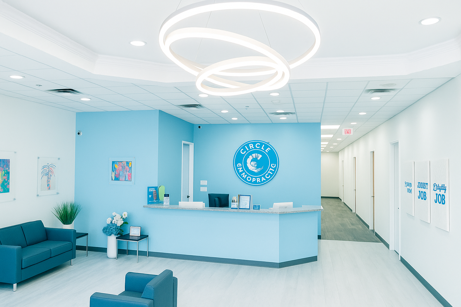 Circle Chiropractic Medical Office Buildout in Lakewood Ranch.