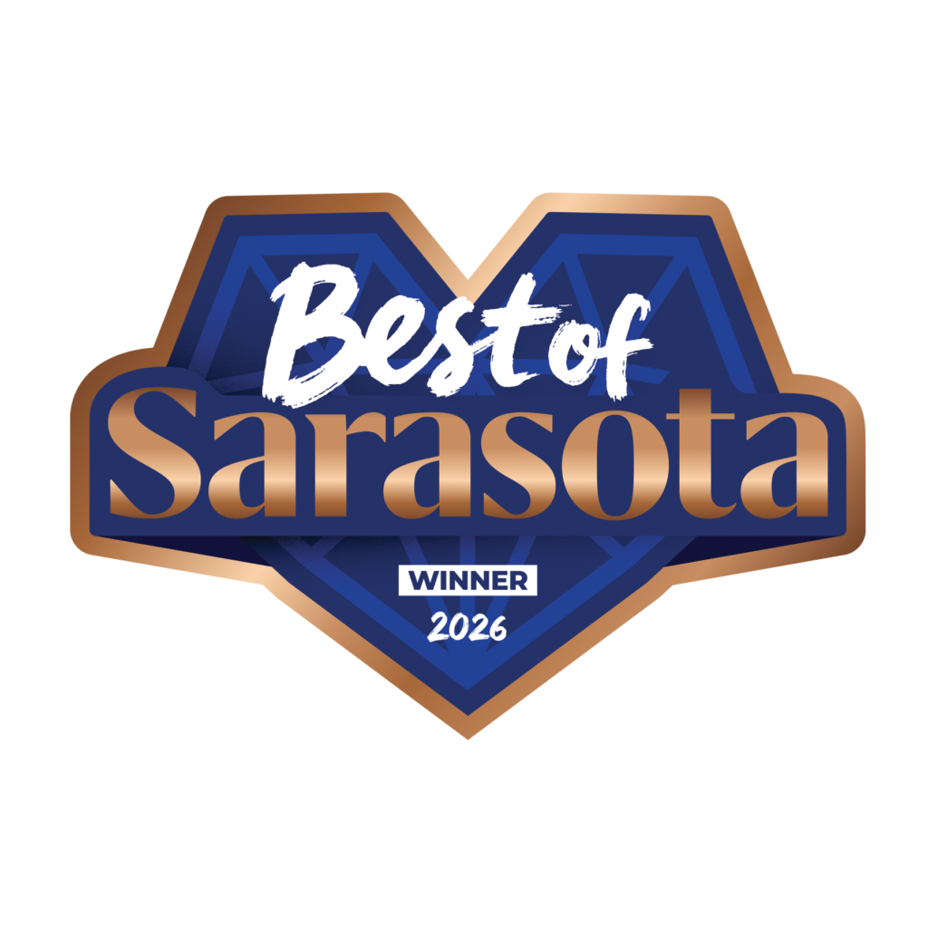 Best of Sarasota 2026 bronze winner badge